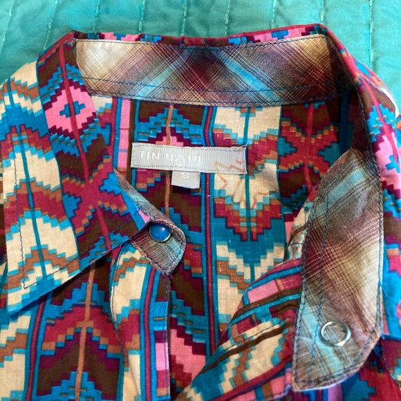 Tin Haul Long Sleeve Button Down Shirt - Picture 4 of 4